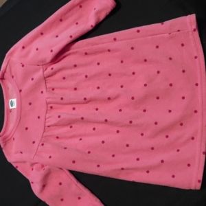 Old Navy size 6/12 month fleece gown